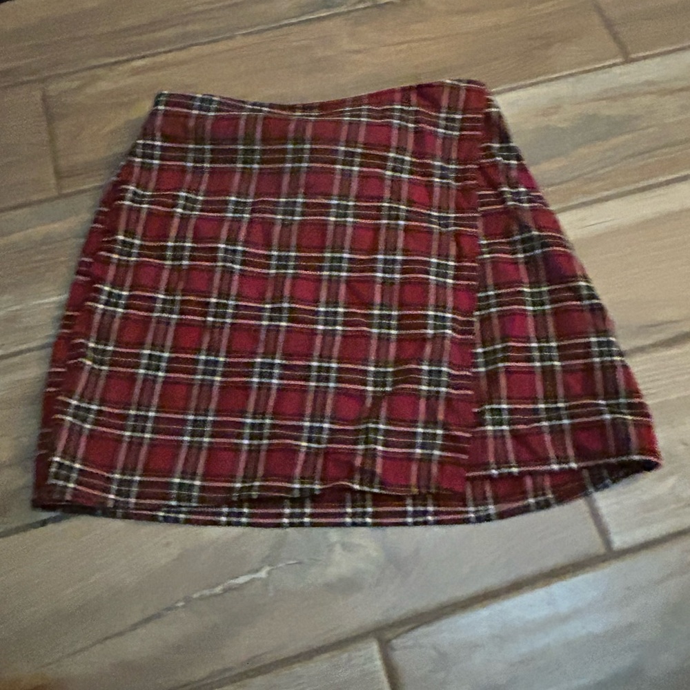 Plaid skirt